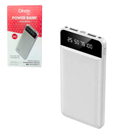 Power Bank DINAX 10.000Mah Carga Rápida
