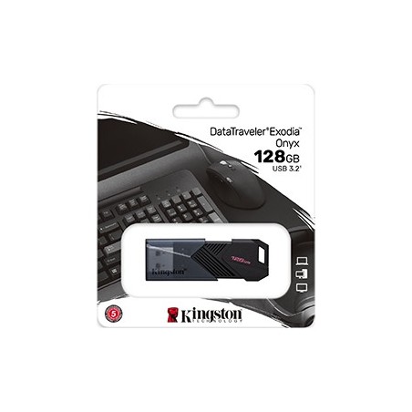 Pendrive 128Gb USB3.2 Kingston Exodia Onyx