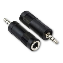 Ficha Plug 6.5 a Plug
3.5 (Stereo)