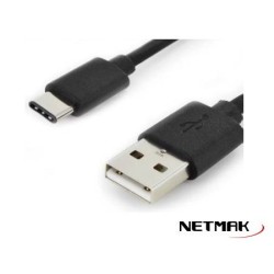 Cable USB a USB Tipo C 1mt