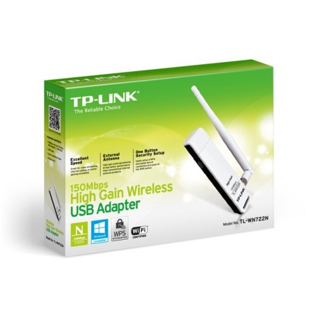 Adaptador USB Inalámbrico 150Mbps TL-WN722N