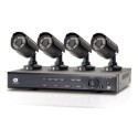 SISTEMA SEGURIDAD CCTV DVR 4 CAMARAS + DISCO 1 TB