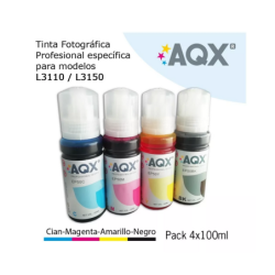 Pack Tinta Para L3150 L3110 T544 Aqx Con
Pico Llave 400ml