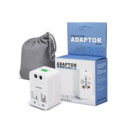 Adaptador de enchufe universal para Europa, Reino Unido, EE.UU., Asia Internacional, 110 V/220 V