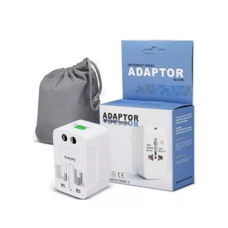 Adaptador de enchufe universal para Europa, Reino Unido, EE.UU., Asia Internacional, 110 V/220 V