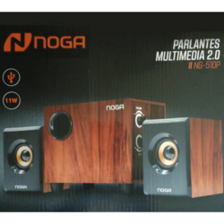 Parlantes 2.1 con subwoofer Noganet NG510P USB Control