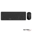 Kit Teclado y Mouse Netmak inalámbrico NM-KB620