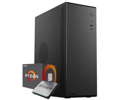 PC RYZEN 5 4600G, 8GB Ram, SSD 256GB