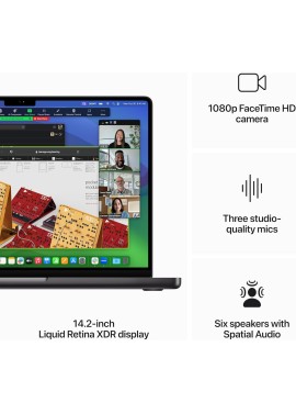 NOTEBOOK MACKBOOK PRO M3, 14", 18gb ram, SSD512