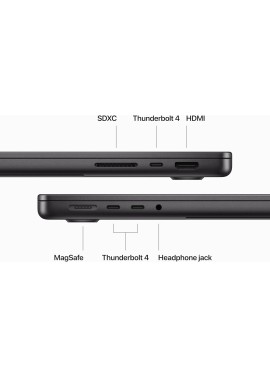 NOTEBOOK MACKBOOK PRO M3, 14", 18gb ram, SSD512