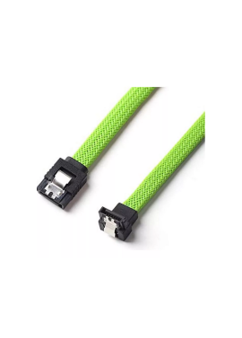 Cable Sata 3 Datos 6gbps 80cm Ssd Hdd Dvd Traba Metálica