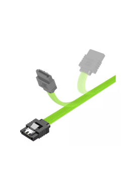 Cable Sata 3 Datos 6gbps 80cm Ssd Hdd Dvd Traba Metálica