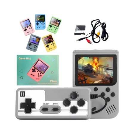 Consola Portátil Game Box Plus + Joystick + 400 Juegos!