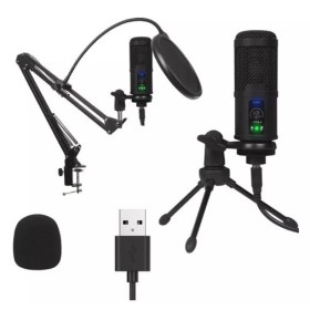Micrófono Para Pc Condensador Profesional Usb Bm-65