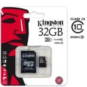 Memoria MicroSd 32gb Kingston Clase 10