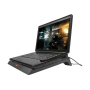 Base Refrigerante Luz Roja Notebook 17.3 - Trust Kuzo Gxt 220