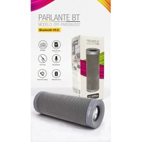 Parlante Bluetooth Office Par007 5w color Gris
