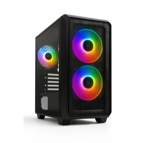 GABINETE AEROCOOL CS-107-A-BK-V2 FRGB (MICRO-ATX/MINI-ATX)