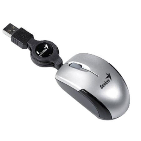 Mouse Genius USB MICRO TRAVELER SILVER