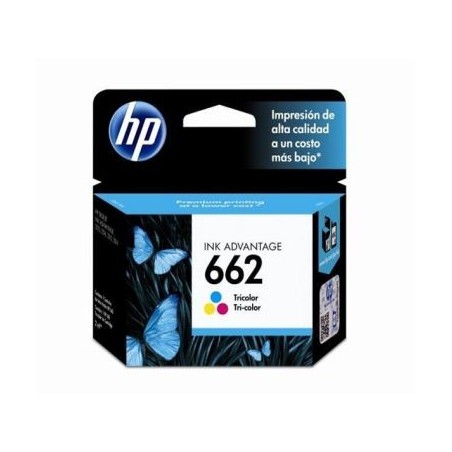 Cartucho original HP 662 color