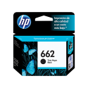 Cartucho original HP 662 negro