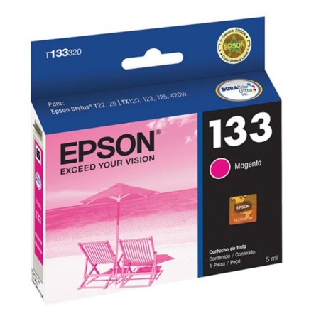 Cartucho original Epson 133 magenta
