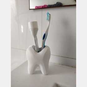 Portacepillos con forma de Muela (Diente) 3D | Salmi 3D - TotalCompu