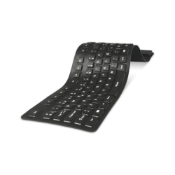 Teclado Noganet Flexible NKB-76 Usb Negro