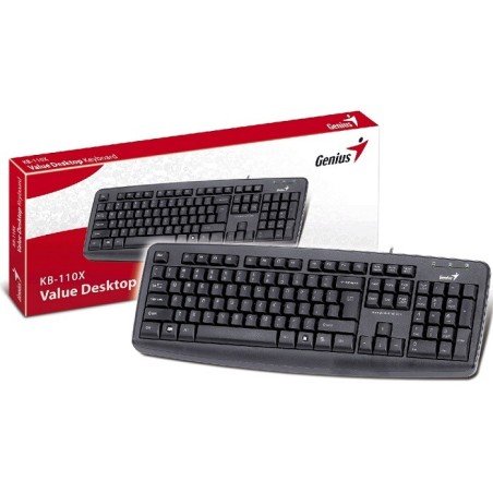 TotalCompu - Informática & Compliance.Teclado Genius Usb Kb-110x$ 11.134,00Otros accesorios para PC