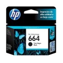 Cartucho original HP 664 negro