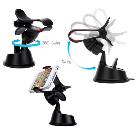 Soporte Universal GPS o Celular para auto tipo pinza
