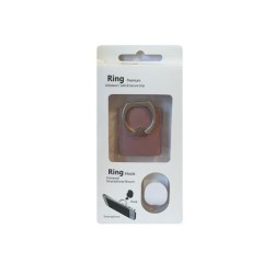 Ring Hook premium kickstand universal smartphone mount silver