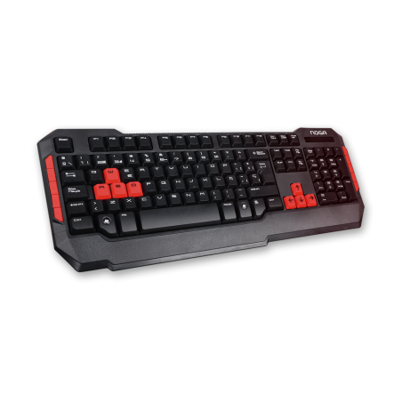 Teclado Noganet Gamer + botones multimedia NKB-228