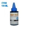 Tinta AQX tech para BROTHER de 100cc -
Color Cyan