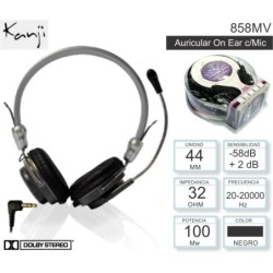 AURICULAR KANJI C/ MICROFONO KJ858MW
