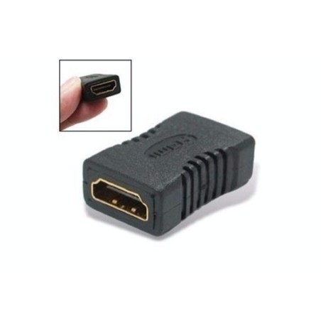 Adaptador Hdmi Hembra A Hdmi Hembra Ficha Prolongador Alargue