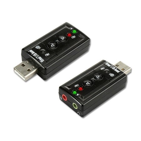 Adaptador de Sonido USB Netmak NM- SU8CH