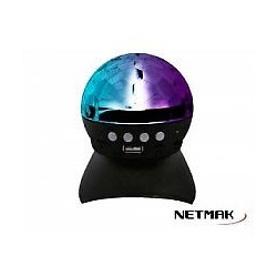 Parlante Funk LED Efectos LUMINOSOS Bluetooth Netmak NM- FUNK