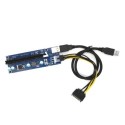 Riser Pci-e 16x a 1x Mineria Criptomonedas Usb
3.0 Gpu