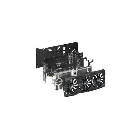 VGA 8GB RX 580 ASUS STRIX OC GAMING ROG