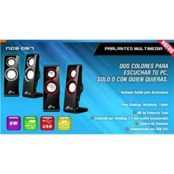 PARLANTE 2.0 USB
PLATEADO Noganet NGS-057PN
