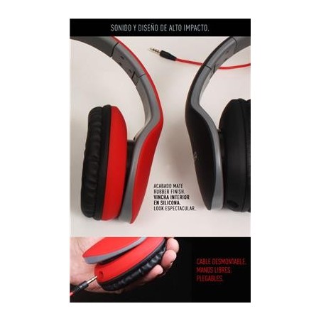 NOGA AURICULAR VINCHA RUBBER NEGRO X-2610