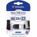 PENDRIVE NANO USB 32GB con adaptador MicroUSB