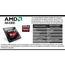 Microprocesador Amd Apu A4 6300 3.7ghz 1mb