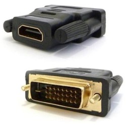Adaptador Dvi-d A Hdmi Dvi 24+1 Macho A Hdmi Hembra Video