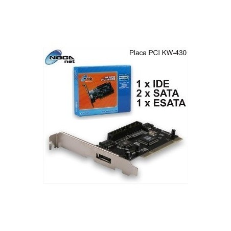 Placa Pci A Sata + Ide Kw-430 Noga