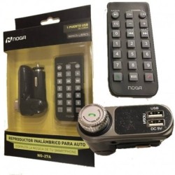 Transmisor Fm Noga Auto Bluetooth 3,5mm ng-27a