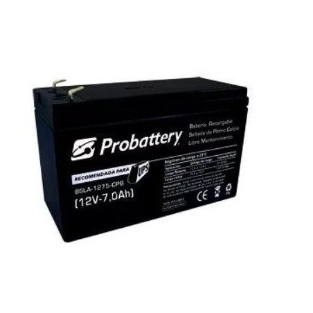 Bateria Gel PROBATERY 12V 7A BSLA 1270 CPB