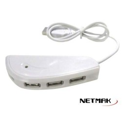 Hub Usb 2.0 Esferico Netmak Nm-ac07