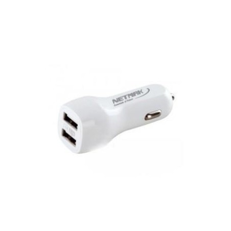 NETMAK CARG. USB RAPIDO 2.2A P/AUTO 12V